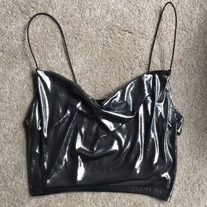 H&M Metallic Tank Top